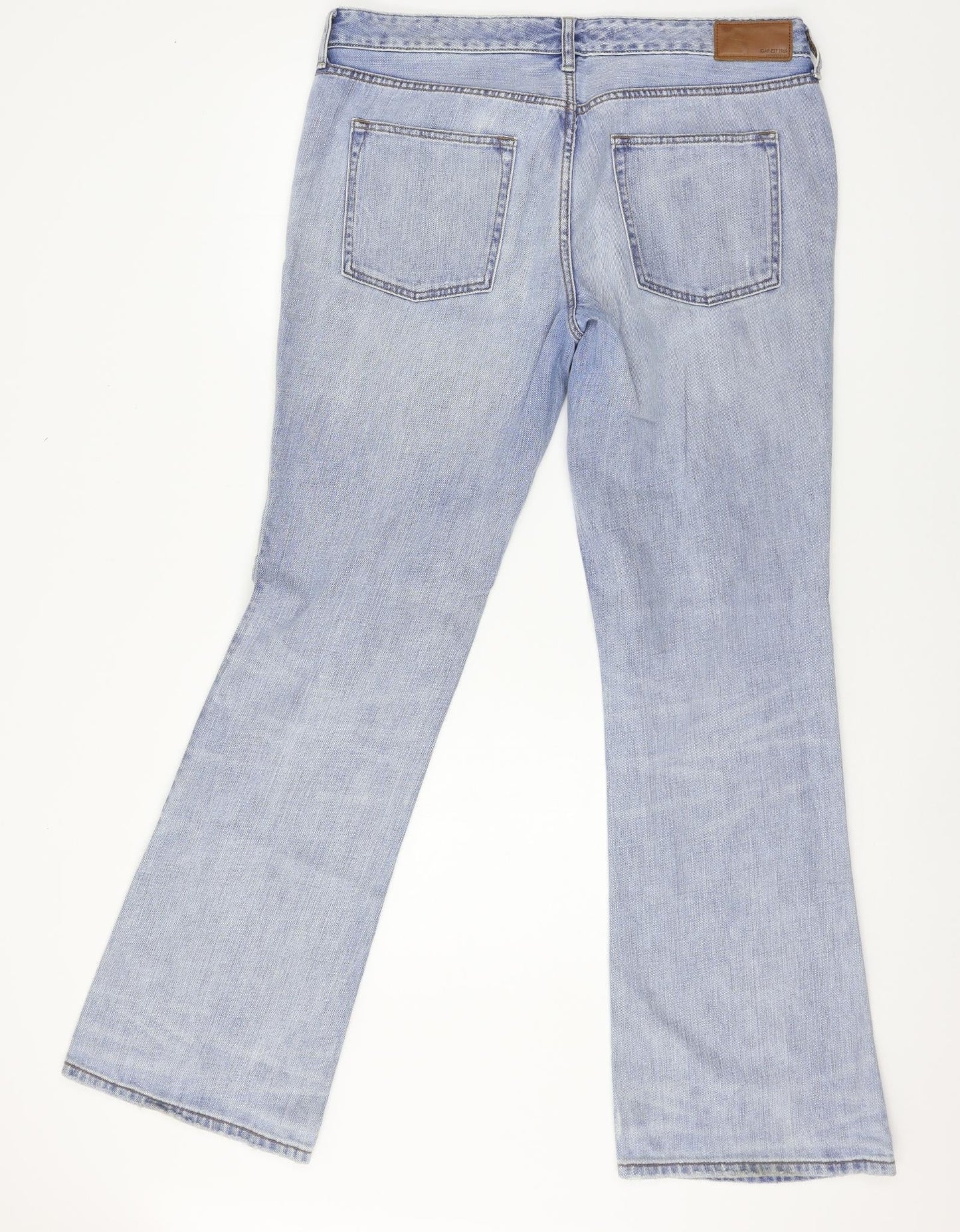 Gap Womens Blue  Denim Bootcut Jeans Size 32 in L34 in