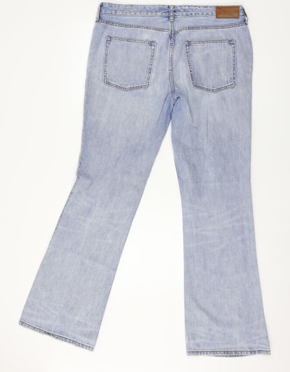 Gap Womens Blue  Denim Bootcut Jeans Size 32 in L34 in