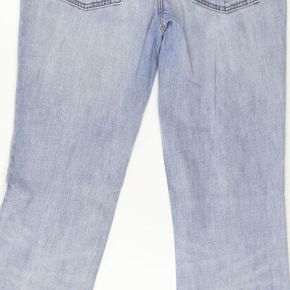 Gap Womens Blue  Denim Bootcut Jeans Size 32 in L34 in