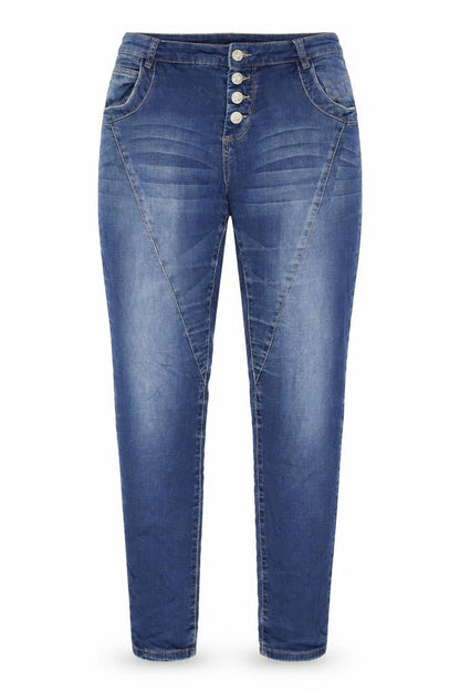 Womens UK Size 12 Kappahl Regular Fit Skinny Blue Jeans