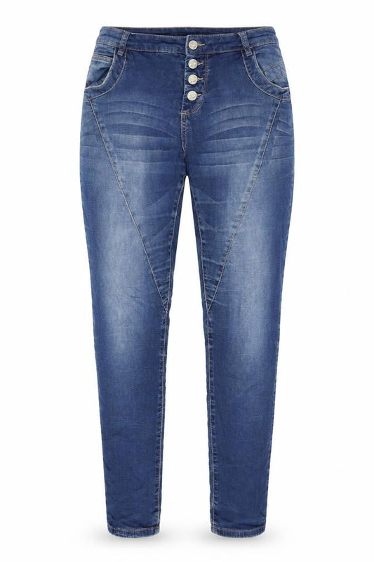 Womens UK Size 12 Kappahl Regular Fit Skinny Blue Jeans