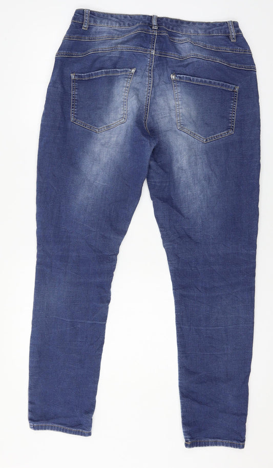 Kappahl Womens Blue  Denim Skinny Jeans Size 12 L29 in