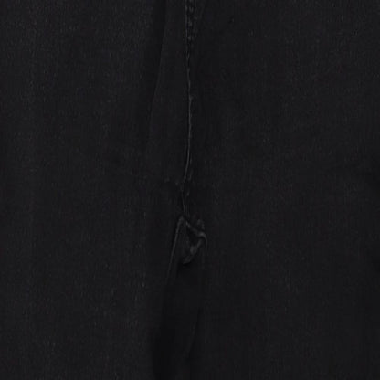 Denim & Co. Womens Grey  Denim Skinny Jeans Size 14 L28 in