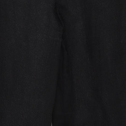 Denim & Co. Womens Grey  Denim Skinny Jeans Size 14 L28 in