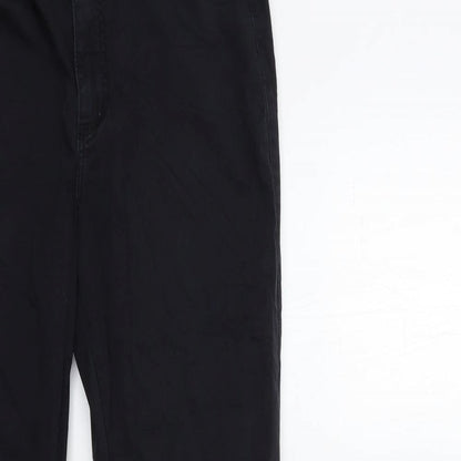 Savannah Womens Black  Denim Straight Jeans Size 36 in L30 in