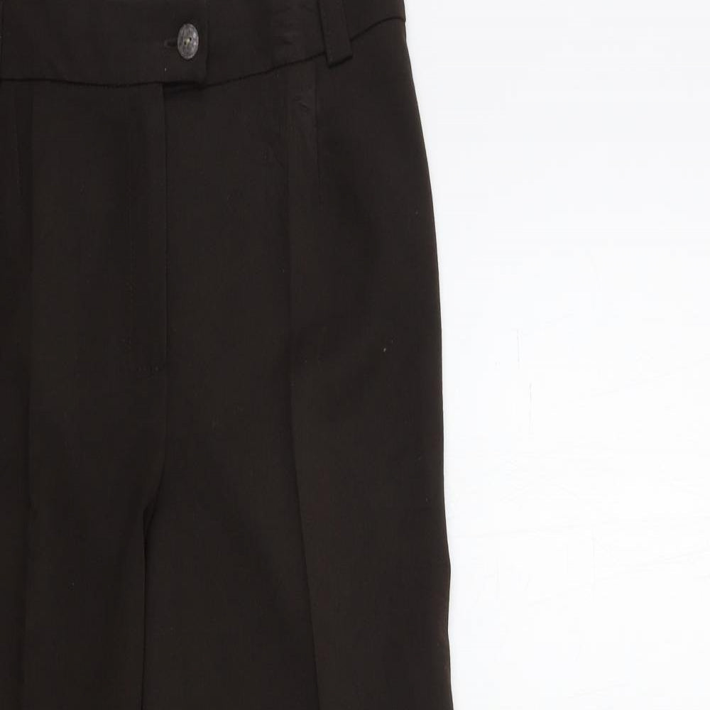 Womens UK Size 32 in Preworn Regular Fit  Brown Trousers