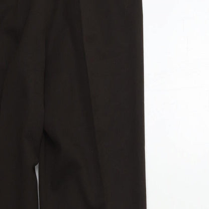Womens UK Size 32 in Preworn Regular Fit  Brown Trousers