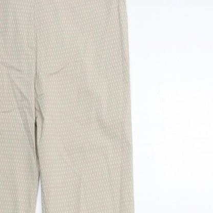 Womens UK Size 30 in Preworn Regular Fit  Beige Trousers