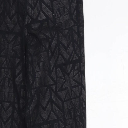 Womens UK Size 8 H&M Regular Fit Skinny Black Jeans