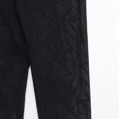 Womens UK Size 8 H&M Regular Fit Skinny Black Jeans