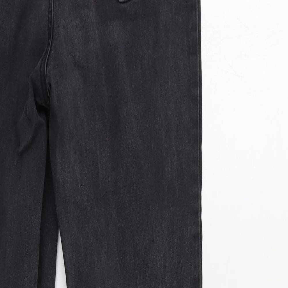 Denim & Co. Womens Grey  Denim Skinny Jeans Size 12 L30 in