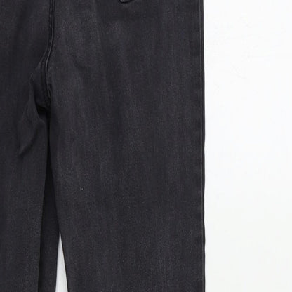 Denim & Co. Womens Grey  Denim Skinny Jeans Size 12 L30 in