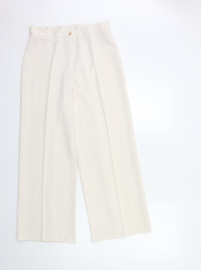 Womens UK Size 28 in Preworn Regular Fit  Beige Trousers