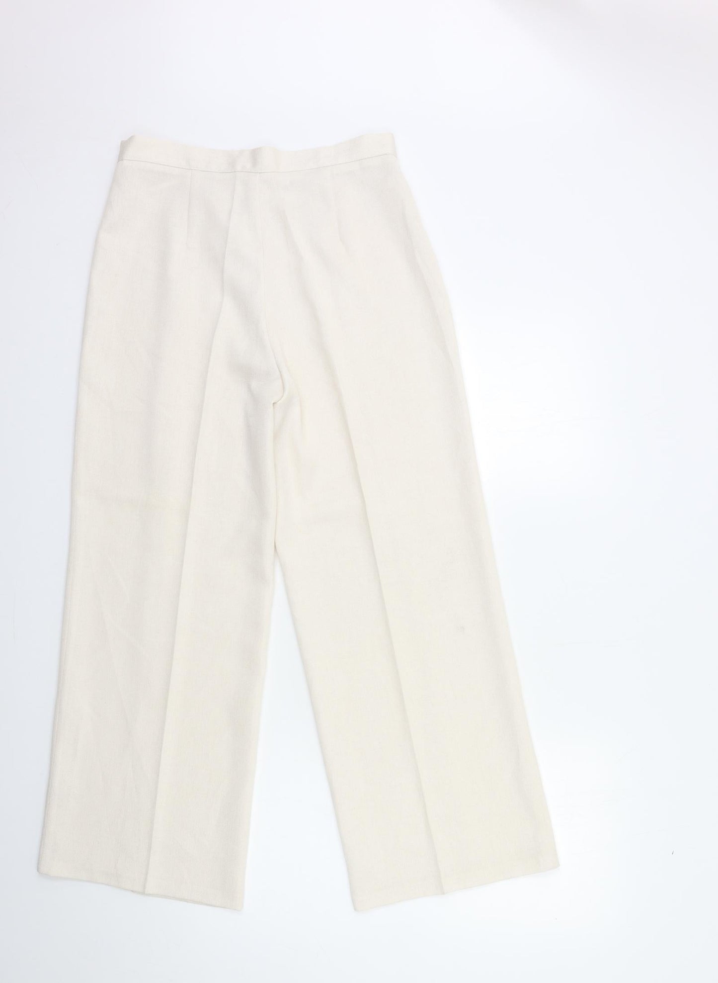 Womens UK Size 28 in Preworn Regular Fit  Beige Trousers