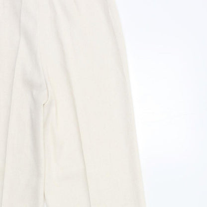 Womens UK Size 28 in Preworn Regular Fit  Beige Trousers