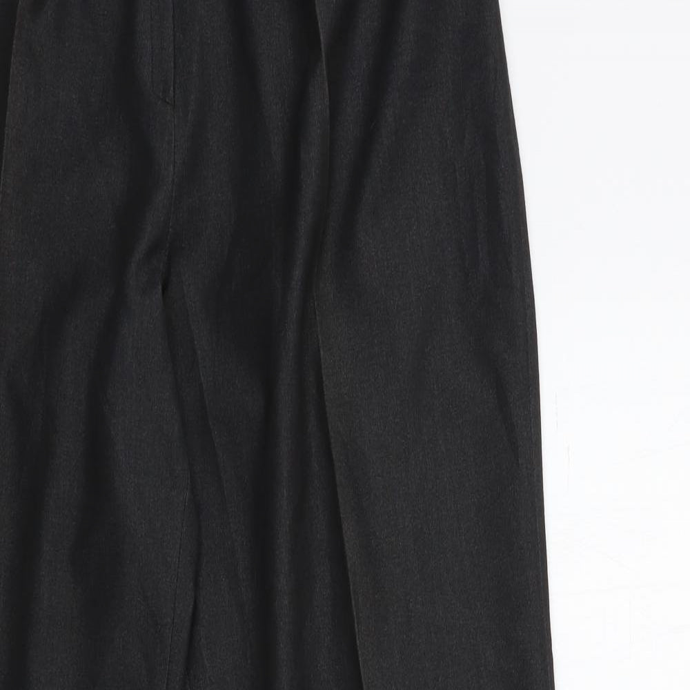 Womens UK Size 34 in Preworn Regular Fit  Grey Trousers