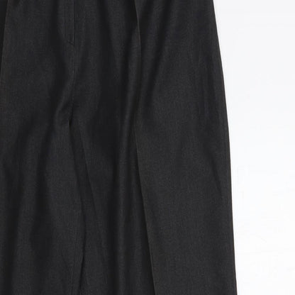 Womens UK Size 34 in Preworn Regular Fit  Grey Trousers