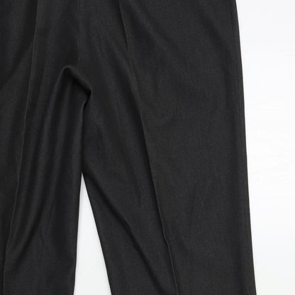 Womens UK Size 34 in Preworn Regular Fit  Grey Trousers