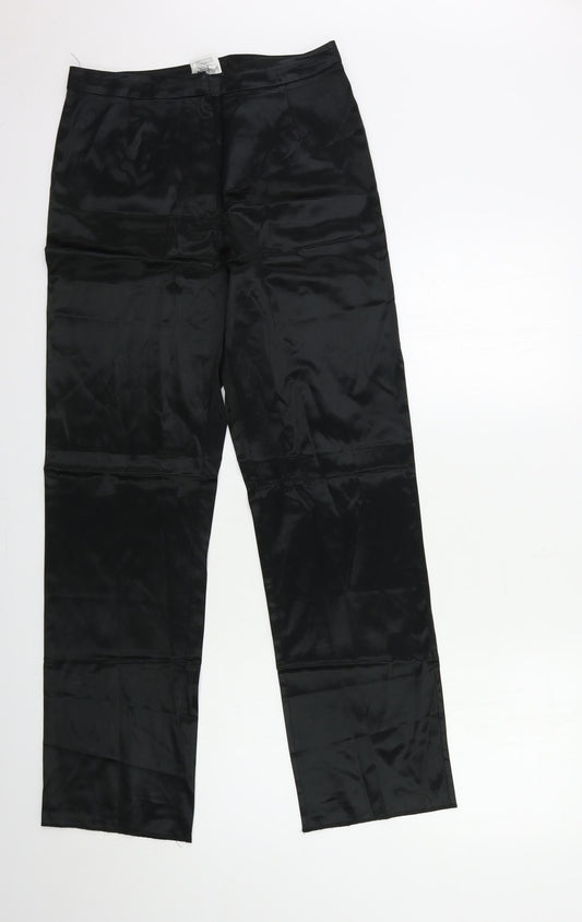 Womens UK Size 12 NEXT Regular Fit  Black Trousers