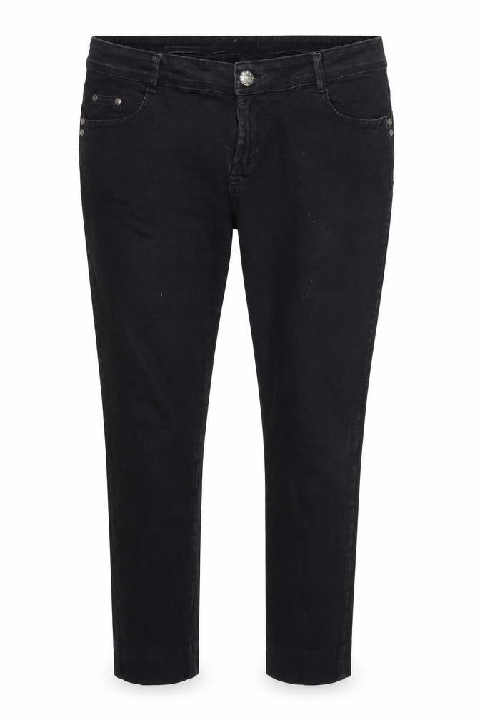Womens Black  Denim Skinny Jeans Size 38 in L28 in
