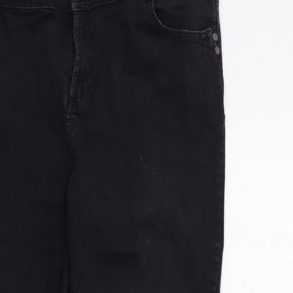 Womens UK Size 38 in Preworn Regular Fit Skinny Black Jeans