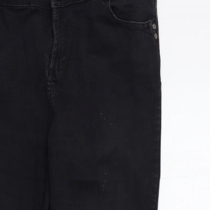 Womens UK Size 38 in Preworn Regular Fit Skinny Black Jeans