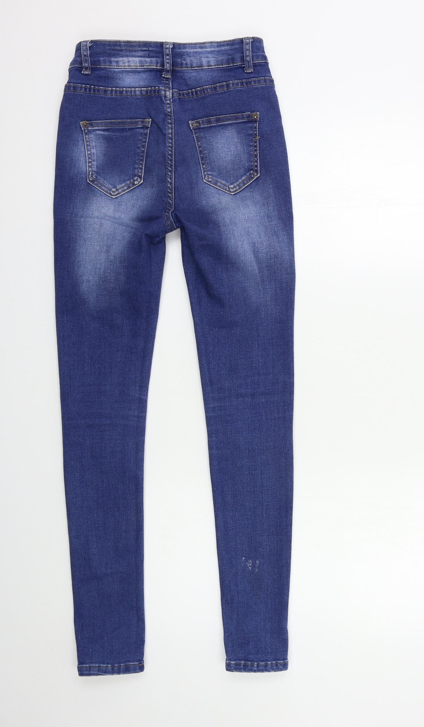 UYOKO Womens Blue  Denim Skinny Jeans Size 26 in L28 in