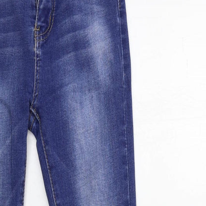 UYOKO Womens Blue  Denim Skinny Jeans Size 26 in L28 in