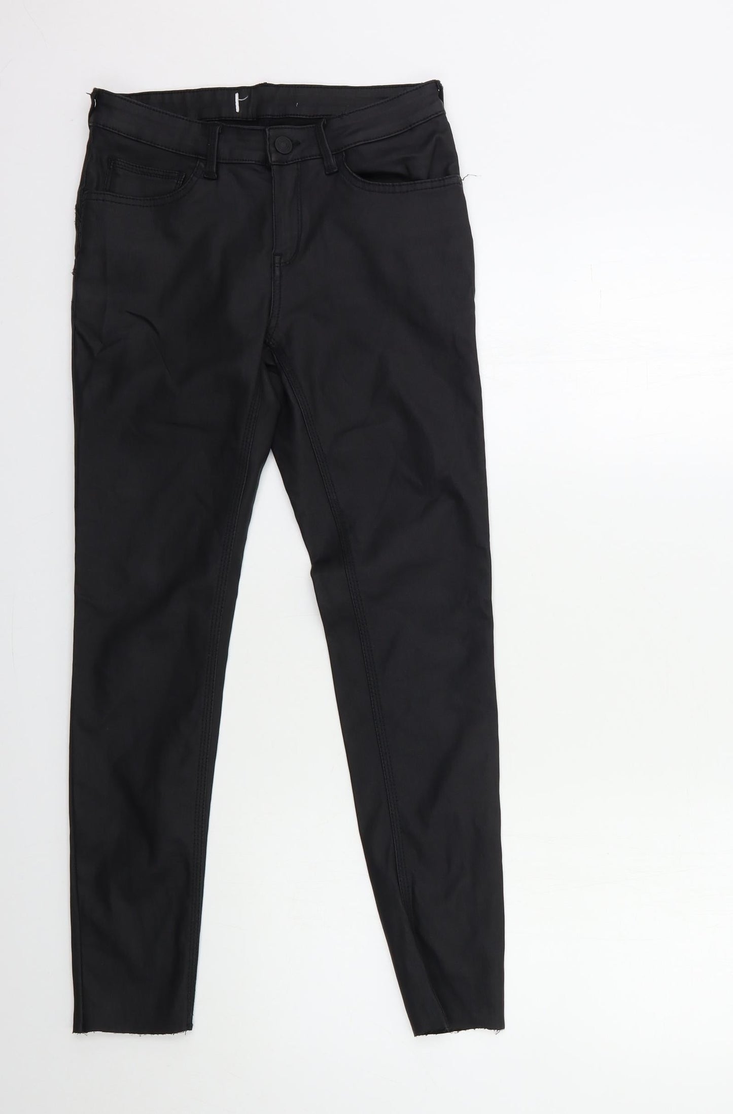 Womens UK Size 26 in Preworn Regular Fit  Black Trousers
