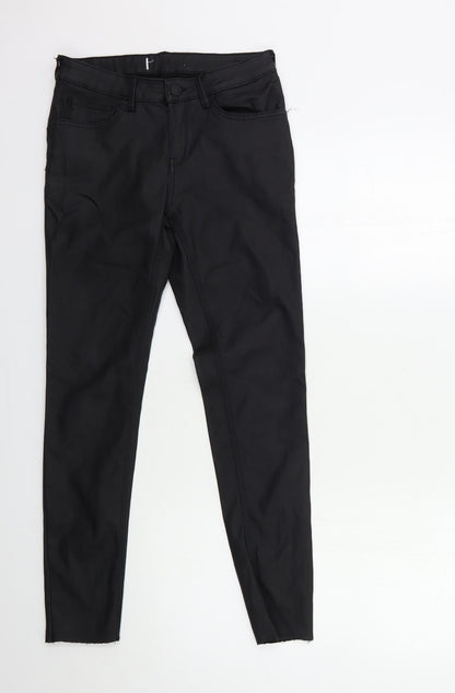 Womens UK Size 26 in Preworn Regular Fit  Black Trousers