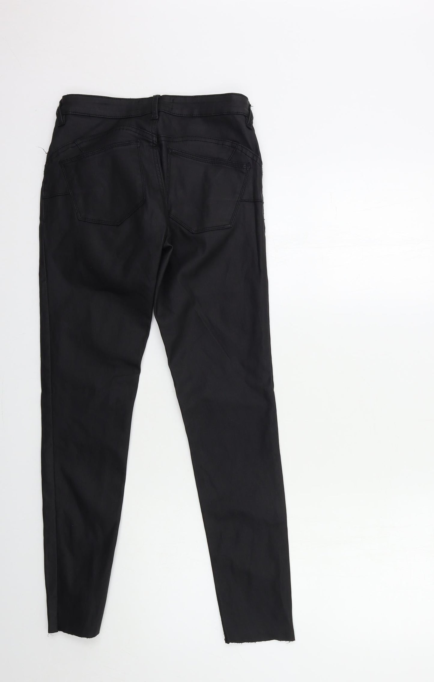 Womens UK Size 26 in Preworn Regular Fit  Black Trousers