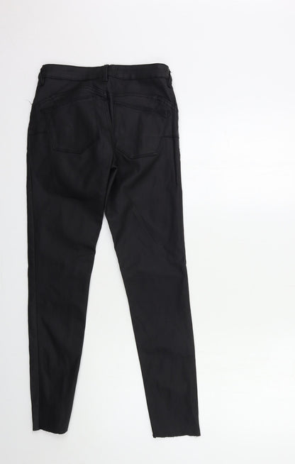 Womens UK Size 26 in Preworn Regular Fit  Black Trousers