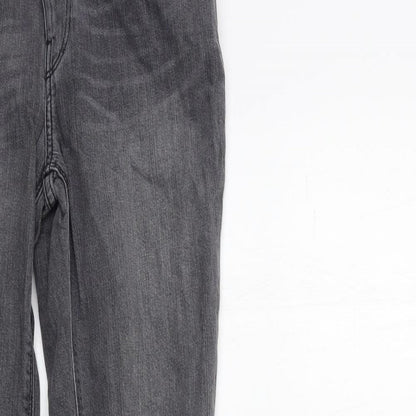 Zara Womens Grey  Denim Skinny Jeans Size 10 L30 in