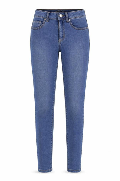 Womens UK Size 8 Denim & Co. Regular Fit Skinny Blue Jeans
