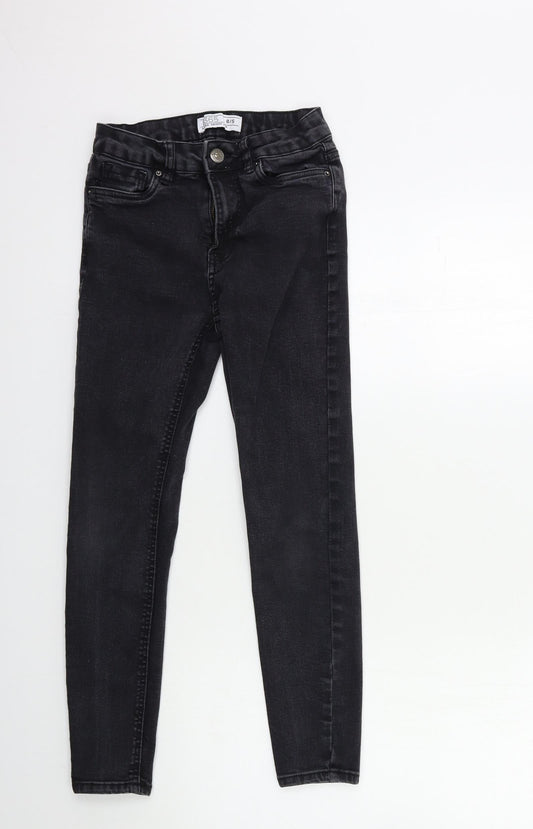 365 denim Womens Grey  Denim Skinny Jeans Size 8 L26 in