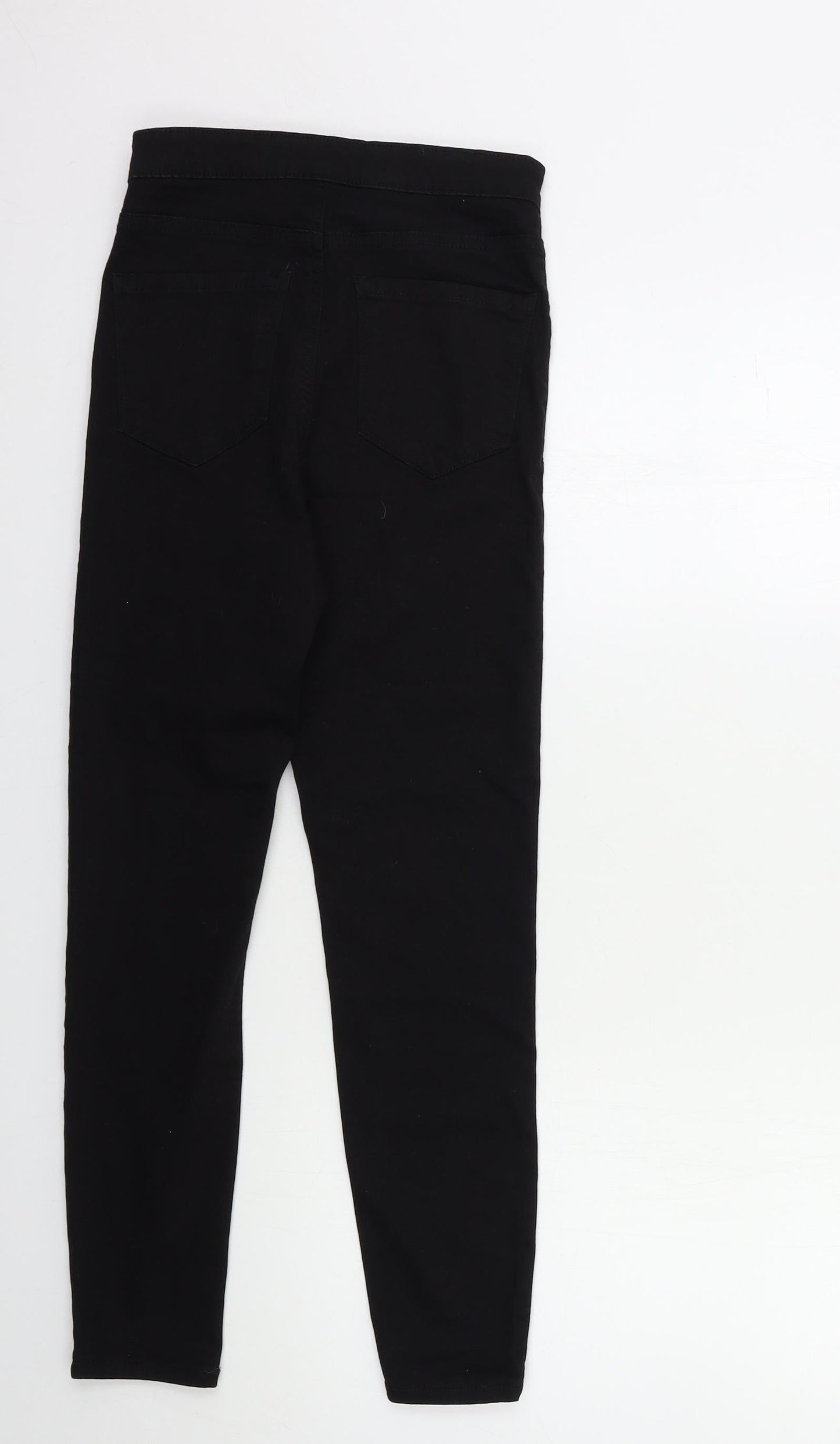 Denim & Co. Womens Black  Denim Skinny Jeans Size 6 L26 in