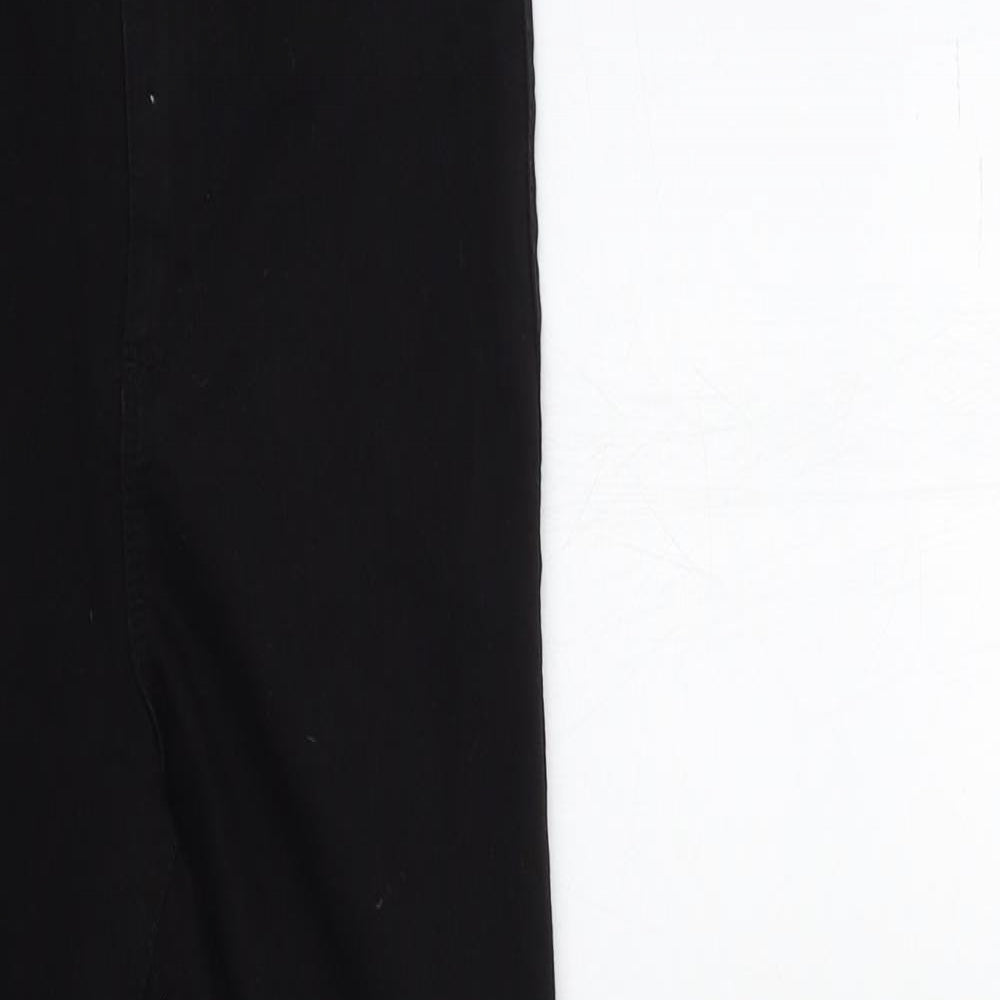 Denim & Co. Womens Black  Denim Skinny Jeans Size 6 L26 in