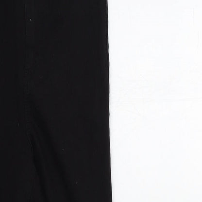 Denim & Co. Womens Black  Denim Skinny Jeans Size 6 L26 in