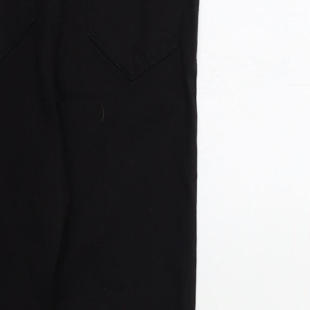 Denim & Co. Womens Black  Denim Skinny Jeans Size 6 L26 in