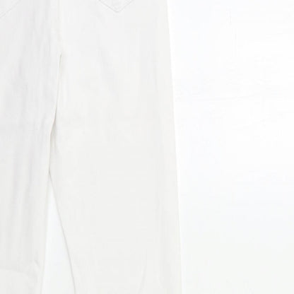 Denim & Co. Womens White  Denim Skinny Jeans Size 8 L29 in