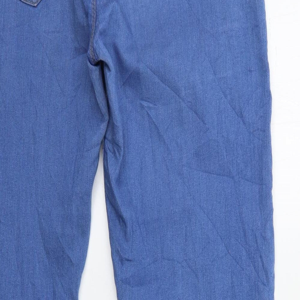 Denim & Co. Womens Blue  Denim Skinny Jeans Size 12 L29 in