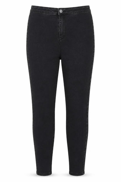 Denim Co Womens Black  Denim Skinny Jeans Size 14 L24 in