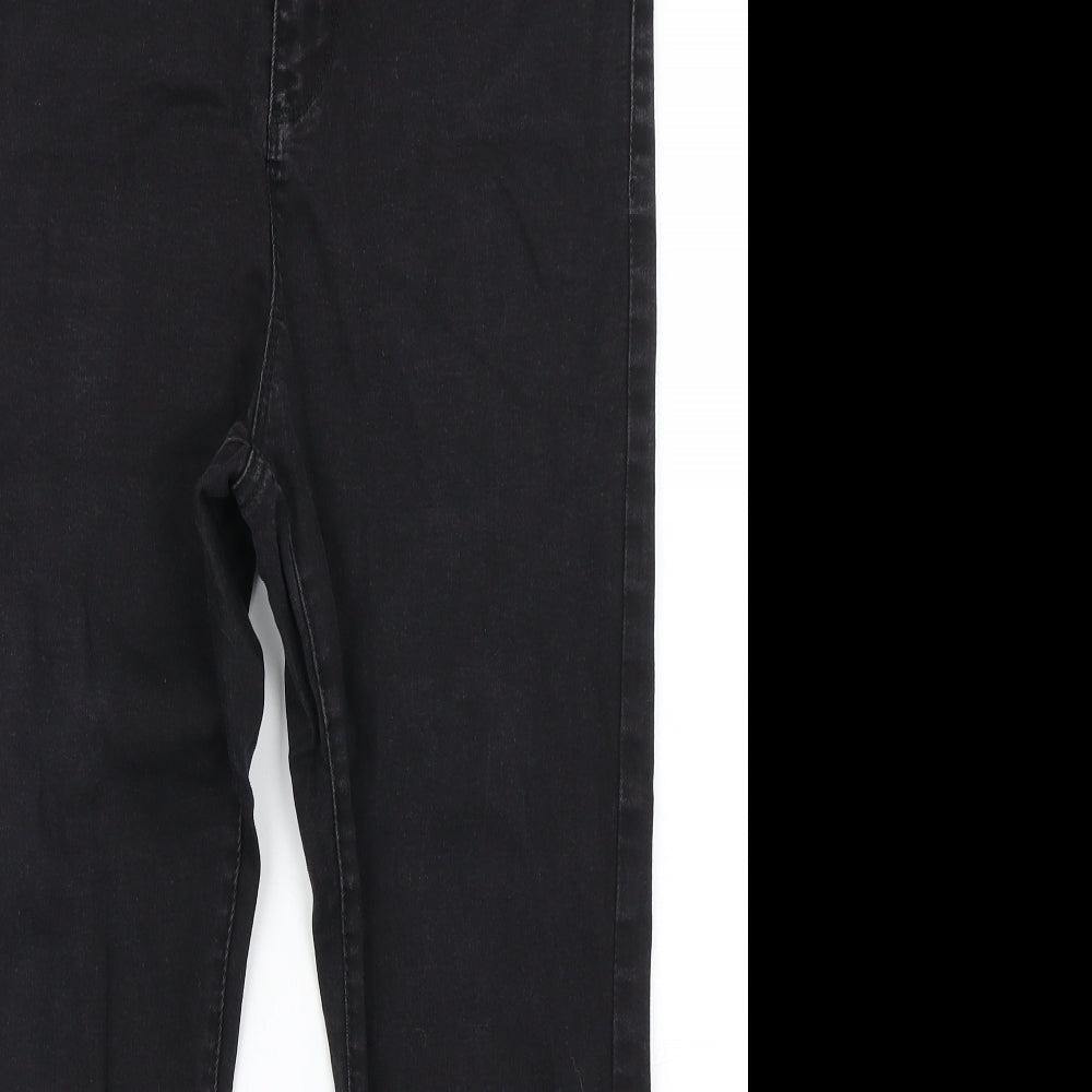 Denim Co Womens Black  Denim Skinny Jeans Size 14 L24 in