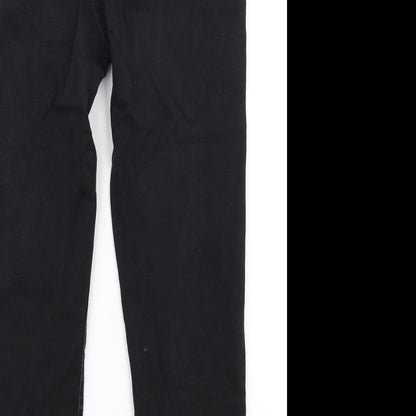 Denim Co Womens Black  Denim Skinny Jeans Size 14 L24 in