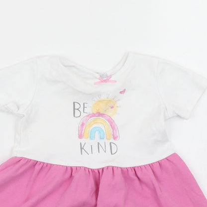 Studio Girls Pink   Skater Dress  Size 9-12 Months