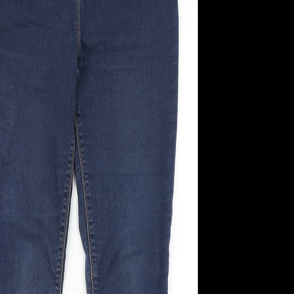 /Denim Womens Blue  Denim Straight Jeans Size 12 L26 in