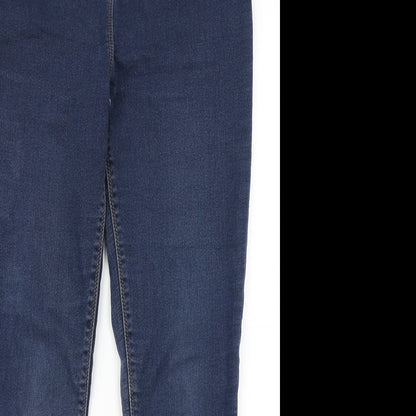 /Denim Womens Blue  Denim Straight Jeans Size 12 L26 in