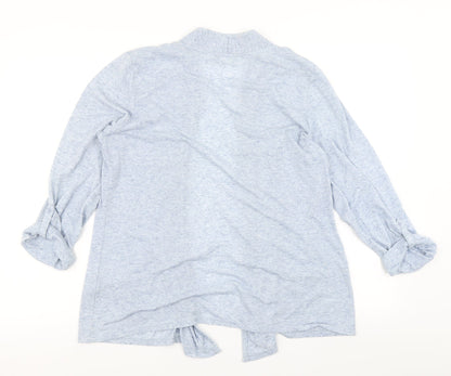 Womens UK Size 16 M&S Blue Cardigan Jumper