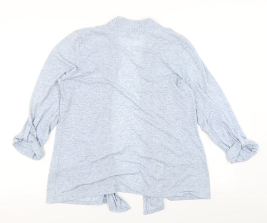 Womens UK Size 16 M&S Blue Cardigan Jumper