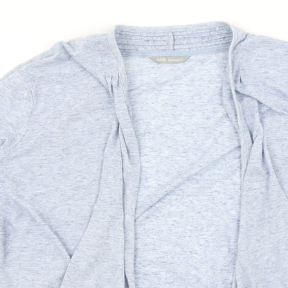 Womens UK Size 16 M&S Blue Cardigan Jumper